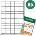 Igepa Group Mondi A4 IGEPA LABELS 38.1 X 21.2 MM WHITE (100)