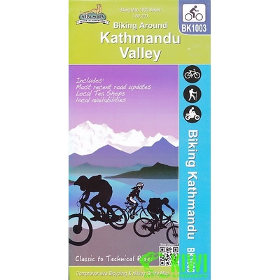 cyklomapa Biking Around Annapurna 1:75 t. Nepa Map
