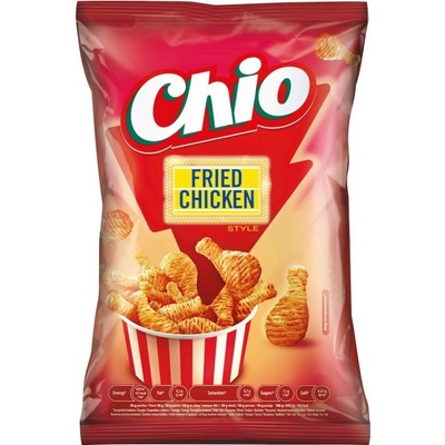Chio Fried Chicken Style smažený bramborový snack s příchutí pečené kuře 65 g