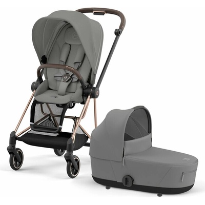 CYBEX kombinovaný Mios 3.0 Rosegold Mirage Grey Platinum 2023