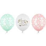 Party Deco Летексови Балони "Love You Mom" 30см - (1 пакет / 3 бр. ) (SB14P-324-000)