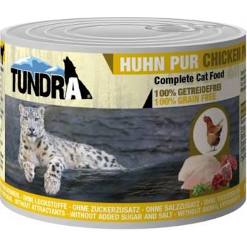 TUNDRA Cat Pure Chicken - Премиум консервирана храна за израснали котки, без зърно , с чисто пилешко месо, 2 броя х 200 гр
