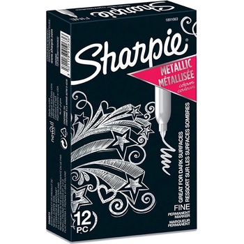 Sharpie Маркер Sharpie Metallic 1, 4мм сребърно (1891063)