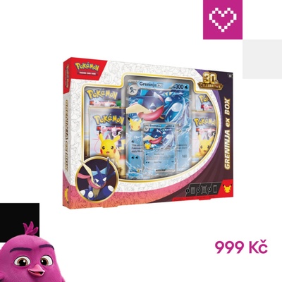 Pokémon TCG 30th Celebration Greninja ex Box – Zboží Mobilmania