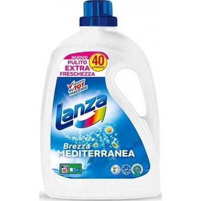 Lanza Brezza Mediterranea gel na bílé a barevné prádlo 40 PD 2 l