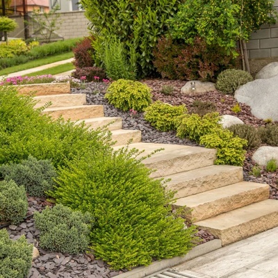 Kameny.cz Schodišťový blok Sandy, 1 ks