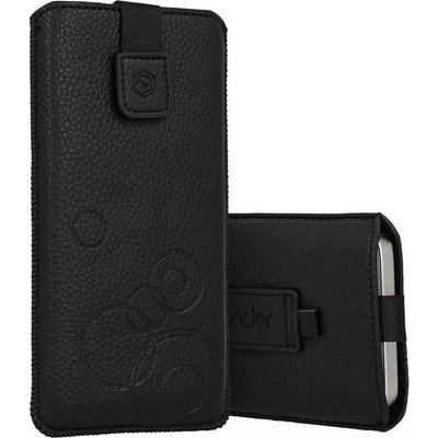 DEKO Wonder pouzdro, velikost S (12 x 6 cm, např: Nokia 105 2019, 150, 216), černá – Zboží Mobilmania