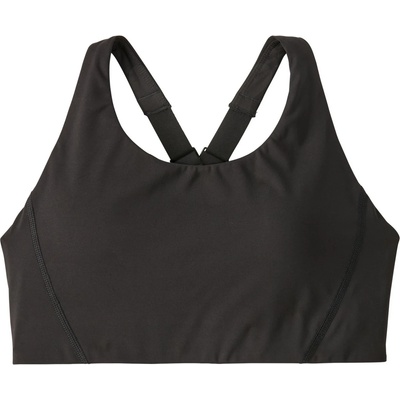 Patagonia Дамски спортен сутиен Patagonia Women's Shadowlite Mid Impact Adjustable Bra Sports bra - Black (114-3075-0112)