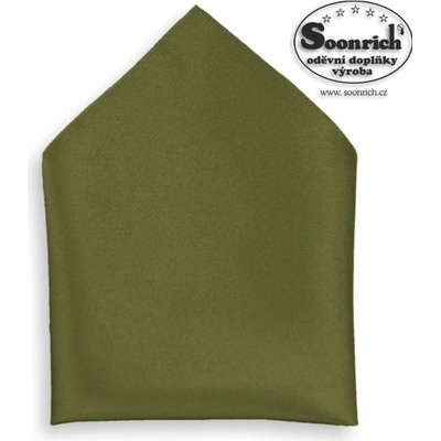 Soonrich kapesník khaki společenský kab020