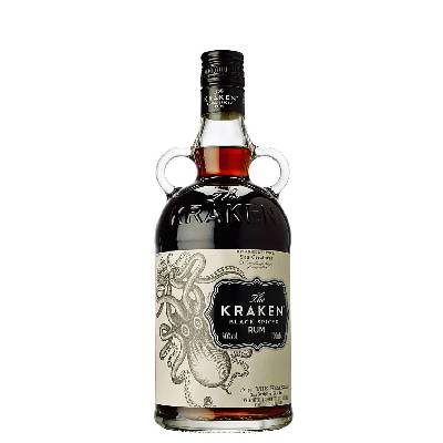 Kraken Black Spiced Rum 40% 0,7 l (čistá fľaša)