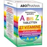 Abo Pharma А bis Z Витамини и Минерали, 60 таблетки, Abo Pharma (10008687)