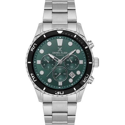 Daniel Klein DK. 1.13805-3 - Мъжки часовник, Exclusive, Кварцов, 44mm, 5 ATM, Син