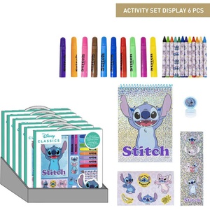 Cerda Рисувателен комплект с тефтер и стикери stitch
