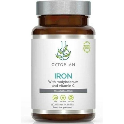 Cytoplan Iron Železo s vitamínem C a molybdenem 60 veganských tablet