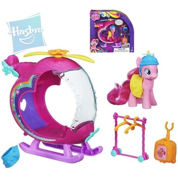 Hasbro My Little Pony Rainbow Pinkie Pie s helikoptérou