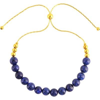 PAVONA Náramok s minerálnymi kameňmi lapis lazuli 43079.3