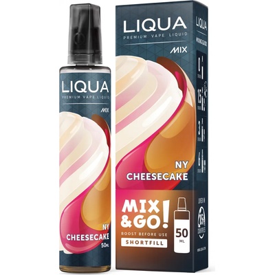 Liqua MIX and GO Short Fill 50мл/70мл - NY Cheesecake