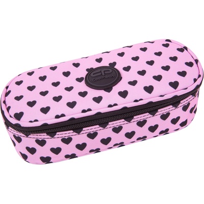 COOLPACK Елипсовиден ученически несесер Cool Pack Campus - Pink Marshmallow (F062893)
