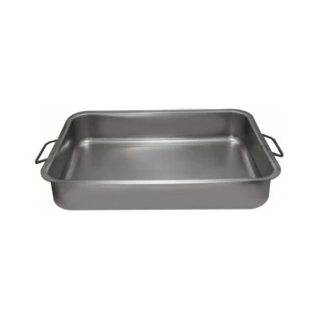 SteelPan - Иноксова тава правоъгълна с незалепващо покритие 50x36xh8см (10858) (0118106)