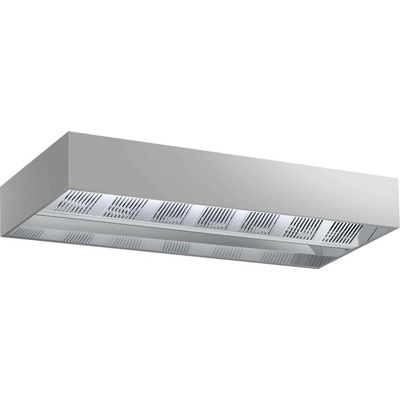 G.Gastro Indukční digestoř - 4,0 m - s filtrem a LED lampou - D11885842