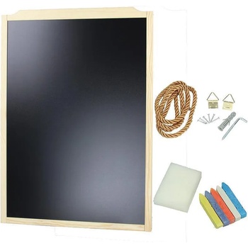 Image 1 of Дървен дисплей за клиенти 102 х 58 см натурален цвят 0616-rdb