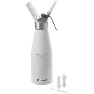 Hendi Бяла алуминиева бутилка за бита сметана , 500 ml Kitchen Line - Hendi (588369)