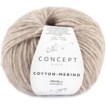 Katia Cotton Merino 139 Fawn Brown Плетива прежда (CM 139)