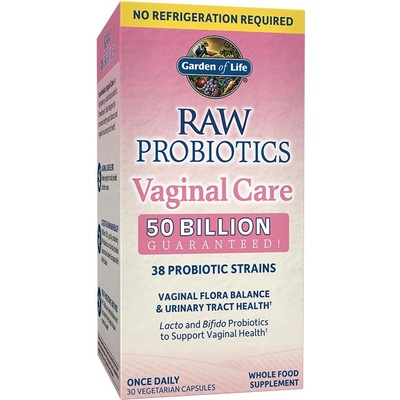 Garden of Life RAW probiotika vaginální péče 30 kapslí