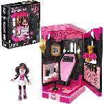 Monster High Mega Monster High комплект за сглобяване на фигура на действие Криптата на Дракулаура (HXJ88)