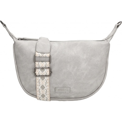 Beagles dámská crossbody kabelka Malaga světle šedá