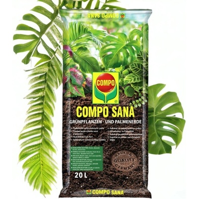 COMPO ZEM pre ZELENÉ rastliny palm monstera 20 l