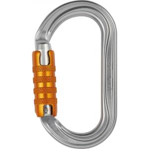 Petzl Заключващ се карабинер Petzl OK Triact-Lock Locking carabiner - Aluminium / Orange (340-0003-0111)