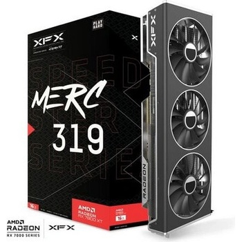 XFX Radeon RX 7800 XT Speedster MERC 319 BLACK Edition 16GB GDDR6 RX-78TMERCB9