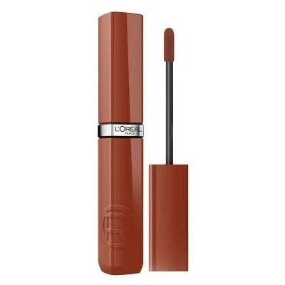 L'Oréal Paris Tekutá rtěnka Infaillible Laque Resistance 223 Toasted Beige 4,3 ml