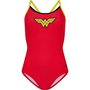 Zoggs Wonderwoman Tri Back Womens - Red