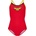 Zoggs Wonderwoman Tri Back Womens - Red