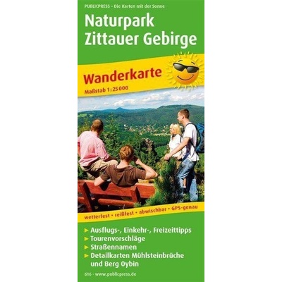 Přírodní park Žitavské hory 1:25 000 / turistická mapa