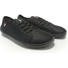 Anatomic Natural canvas 1N01 s čiernou podrážkou čierna