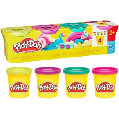 Play-Doh HASBRO 4ks kelímků 4 x 85g assort