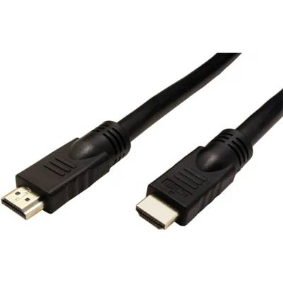Roline Кабел HDMI 2.0 HDMI - HDMI, високоскоростен Ethernet, 4K60Hz, активен, UltraHD, 15 м, черен 14.01. 3452-5 (14.01.3452-5)