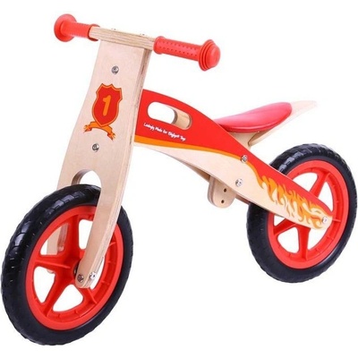 Bigjigs Toys Dřevěné červené