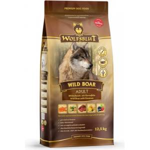 Wolfsblut WILD BOAR ADULT - Wild Boar with Potatoes - храна за кучета, БЕЗ ЗЪРНО с Месо от диво прасе и картофи, за средни и едри породи, Германия - 12, 5 кг - WB785018