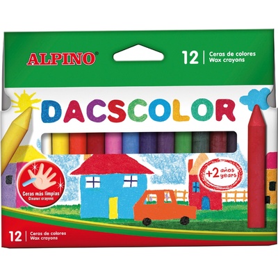 Alpino Balenie 12 voskoviek Dacscolor