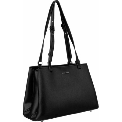 David Jones Trojpriehradková kabelka na rameno CM6533-black