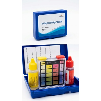 Techneco, kapkový tester Br/Cl / pH