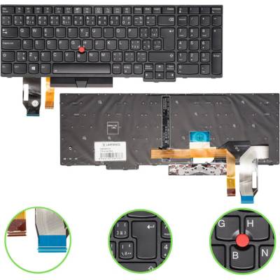 SK/CZ klávesnica Lenovo Thinkpad T15 Gen 1/ Gen 27 20T4 20T5 20W4 20W5 20W6 20W7