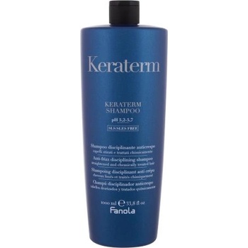 Fanola Keraterm 1000 ml подхранващ и хидратиращ шампоан за химически третирана коса за жени