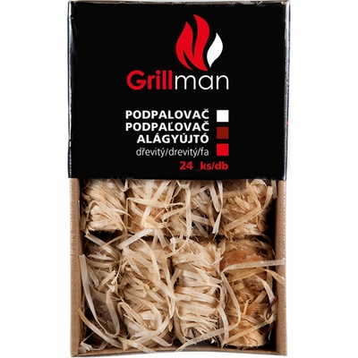 GRILLMAN Drevitý 24 ks