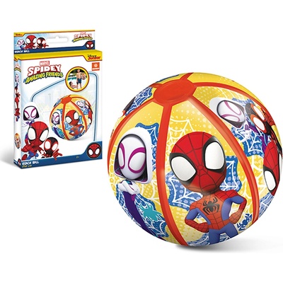 MONDO Dětský plážový míč SPIDEY Mix Žlutá