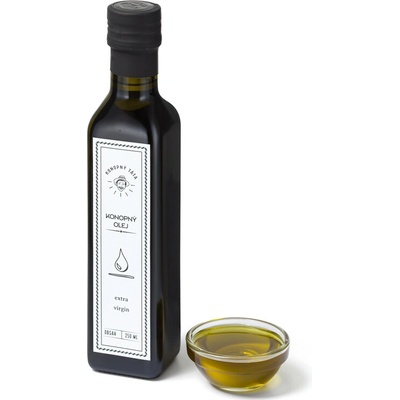 Konopný Táta Konopný olej 100% 0,25 l – Hledejceny.cz